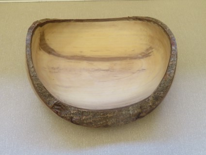 Natural edge Walnut bowl by Nick Adamek